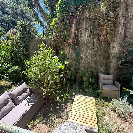 Apartment Grand T1 Climatise, Jardin Avec Parking En